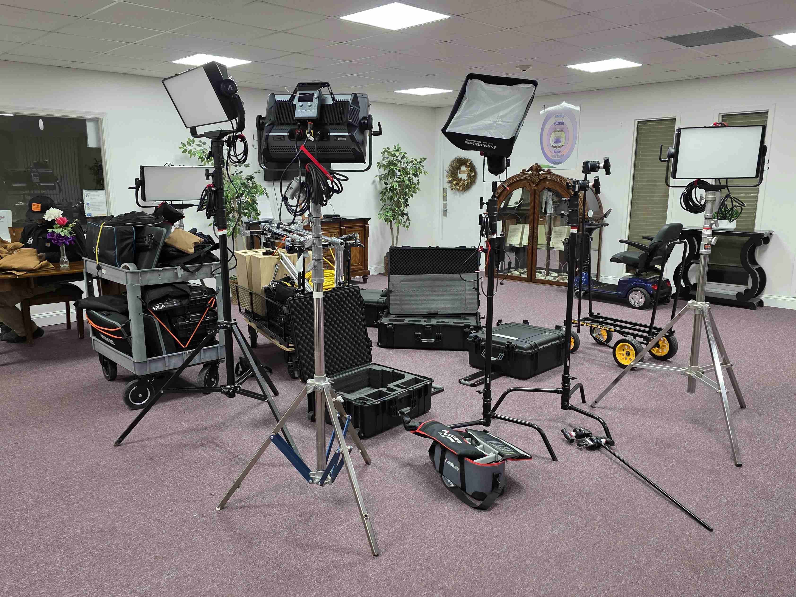 Video production equipment